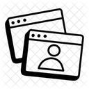 Web Profile  Icon