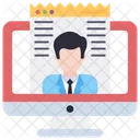 Web Account Web Profile Online Profile Icon