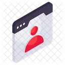 Web Account Web Profile Online Account Icon