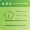 Web Programing Code Coding Icon