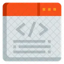 Seo And Web Website Programming Icon