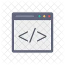 Web Programming Web Development Web Coding Icon