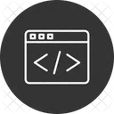 Web Programming Web Coding Web Development Icon