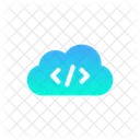 Web Programming Cloud Computing Coding Icon