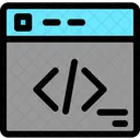 Web Programming Html Code Icon