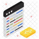 Code Analysis Programming Icon