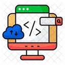 Web Programming Software Development Html Coding Icon