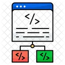 Web Programming Software Development Html Coding Icon