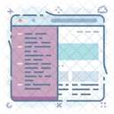Source Page Source Code Html Icon