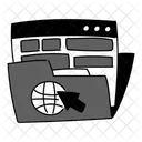 Black Monochrome Web Project Illustration Illustration Web Project Online Project Symbol