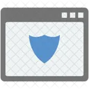 Web Protection Shield Icon