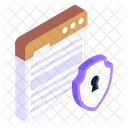 Web Safety Web Protection Web Security Icon