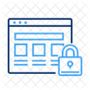 Web Protection Seo Security Cyber Threats アイコン