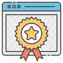 Web Quality Web Certificate Popular Web Icon