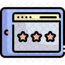 Web Rating Rating Top Three Icon