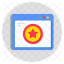 Web Rating Website Rating Web Ranking Icon