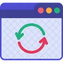 Web Refresh Arrow Design Icon