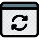 Web Reload Circular Symbol Refresh アイコン