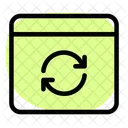 Web Reload Circular Symbol Refresh アイコン