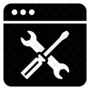 Web Setting Web Configuration Web Maintenance Icon