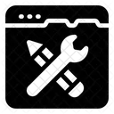 Web Repairing Website Service Website Maintenance Icon
