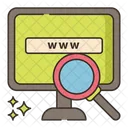 Web Research Icon