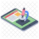Web Exploration Web Analysis Web Check Icon