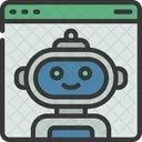 Web Robot  Icon
