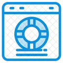 Web Safety Web Sever Web Protection Icon