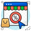 Web Sale Website Sale Webpage Sale Icon