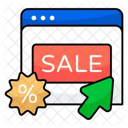 Web sale  Icon