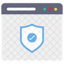 Web Schild Schild Sicherheit Symbol