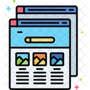 Web Schnittstelle Symbol