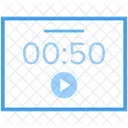 Web Schnittstelle Internet Schnittstelle Videografie Videomarketing Online Schnittstelle Video Blog Symbol