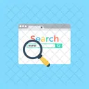 Web Search Exploring Icon