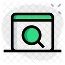 Web Search Search Engine Optimization Online Search Icon