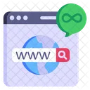 Web Browsing Www Web Search アイコン