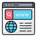 Web Search Seo Website Icon