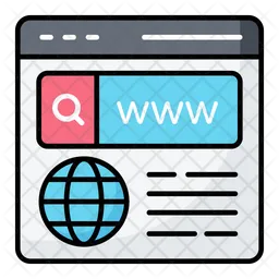 Web Search  Icon