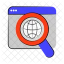 Web Search Engine Search Marketing Icon