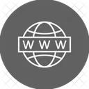 Web Search Globe Icon