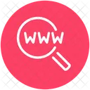 Seo Web Search Icon