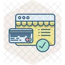 Web Secured Payment  Icon