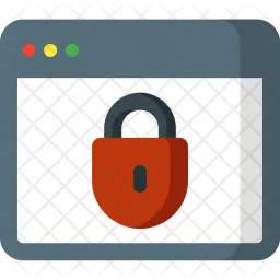 Web, Security  Icon