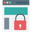 Web Security Lock Internet Security Icon