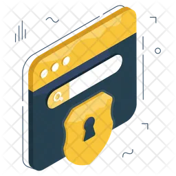 Web Security  Icon