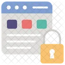 Security Protection Web Protection Icon