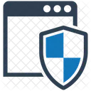 Web Shield Shield Security Icon