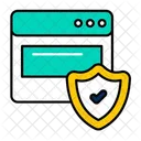 Web Security Security Protection Icon