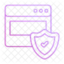 Web Security Security Protection Icon